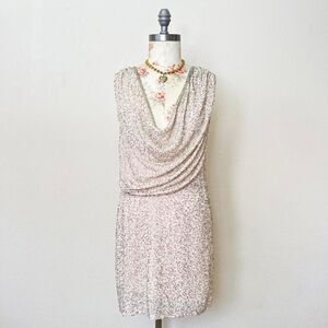 forever‎ new y2k beaded mini dress womens size 2